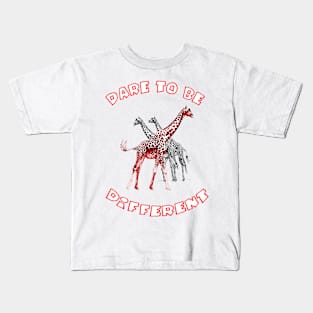 Dare to Be Different 4 Kids T-Shirt